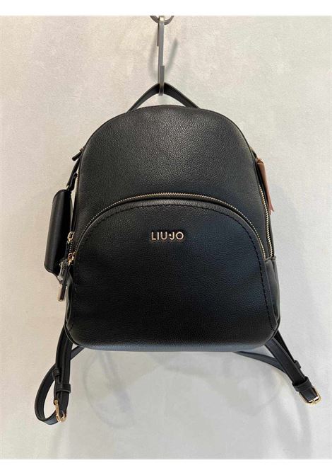 ZAINO DOPPIA ZIP CON TASCA FRONTALE E POCHETTE LIUJO ACCESSORI | Borsa | AA5157 E005822222